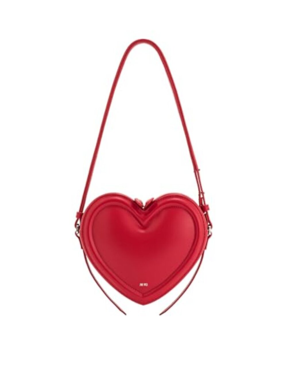 JW PEI Arlene Vegan Leather Heart Shaped Hobo Shoulder Bag